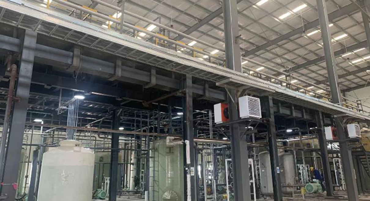 膜プロセス：5,000 t/a LCE